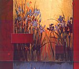Don Li-Leger Iris Sunrise painting